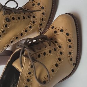 MISS SIXTY MEN INSPIRED WINGTIP BLOCK HEELS